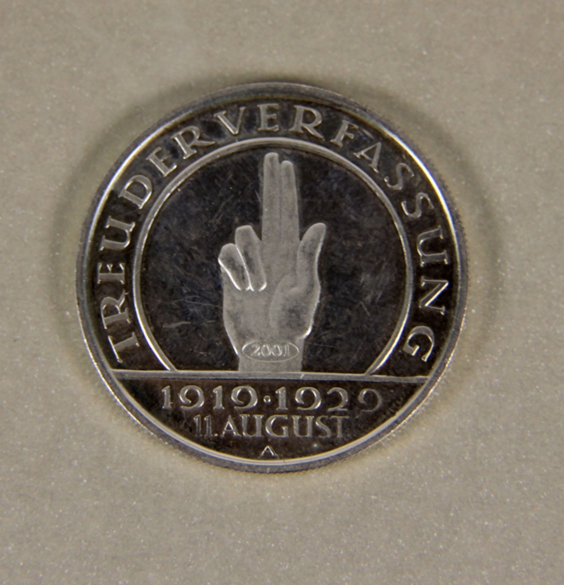 5 Reichsmark Hindenburg - Image 2 of 2