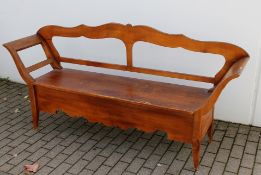 Biedermeier-Holzbank