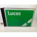 Lucas Double Sided Illuminated Sign - 68cm x 46cm