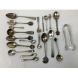 Silver Spoons and Sugar Tongs - 170gms