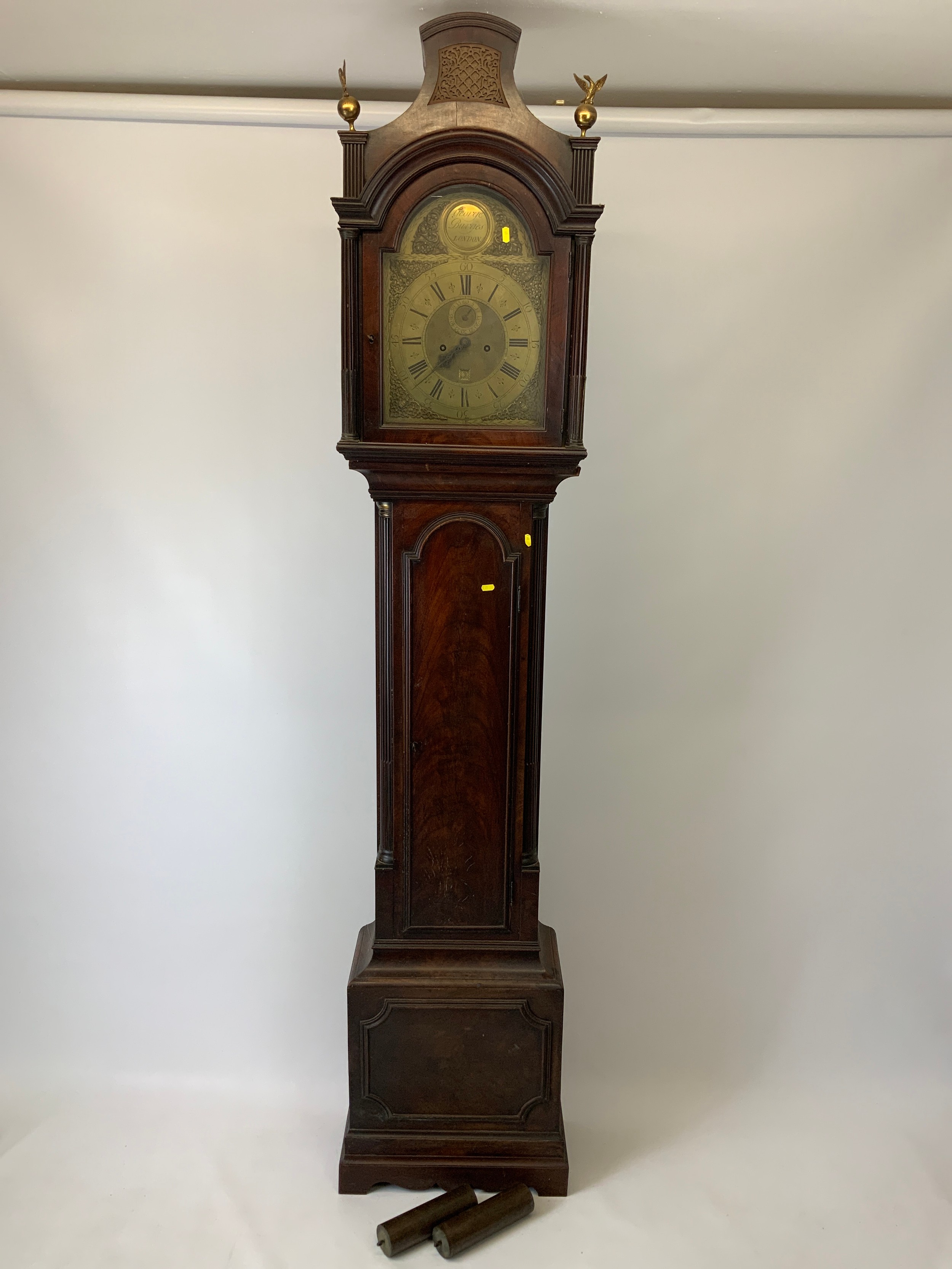 Brass Faced Longcase Clock - George Burges, London