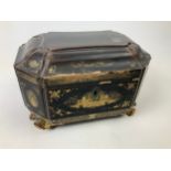 Chinese Tea Caddy with Lead Canisters