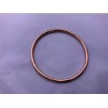 9ct Gold Bangle - 5gms