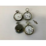 4x Pocket Watches