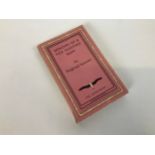 Paperback Book with Dust Cover - Memoirs of a Fox Hunting Man by Siegfried Sassoon - Signed by the