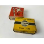 Boxed Michelin and Dunlop Tyre Tubes