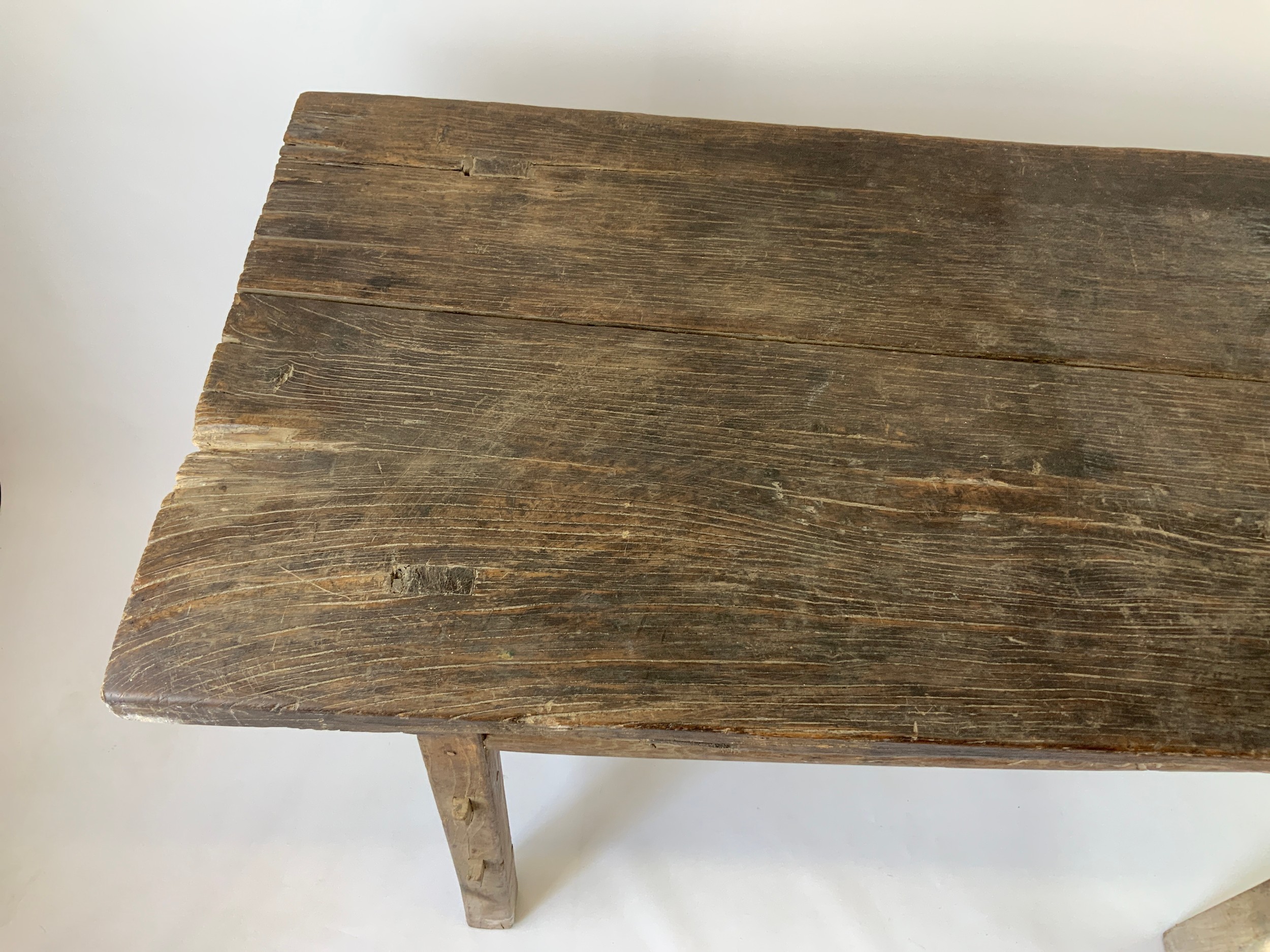 Rustic Table - 137cm W x 62cm D x 85cm H - Image 2 of 3