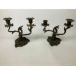 Pair of Brass Candlesticks