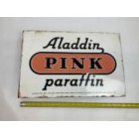 Enamel Sign - Pink Paraffin