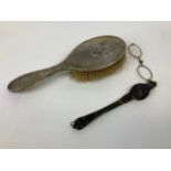 Silver Brush and Lorgnette
