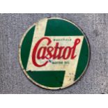 Metal Sign - Castrol - 60cm