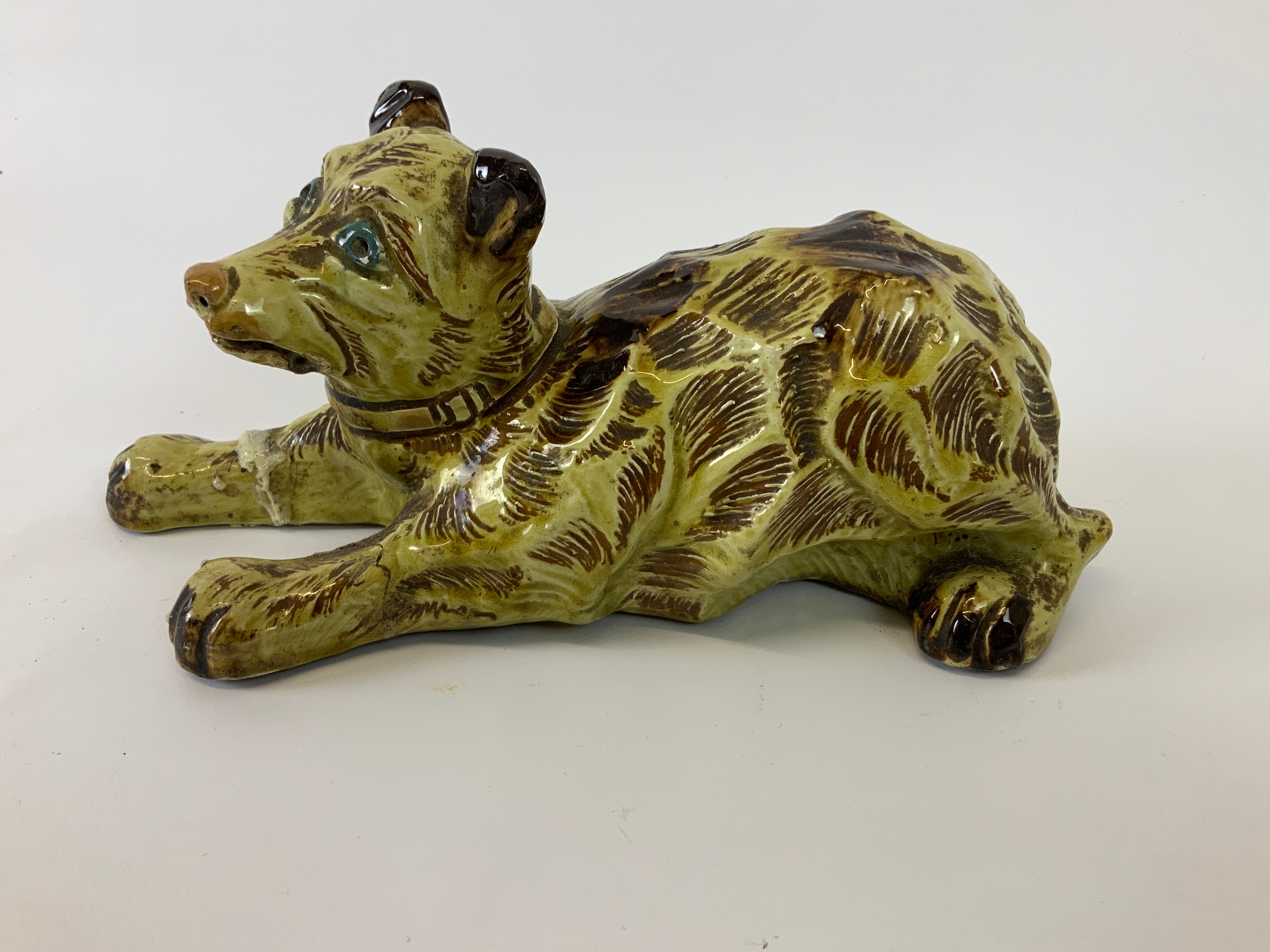 Brannam Barum Ware Dog Grotesque - Damages