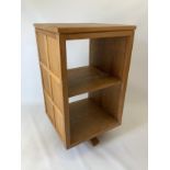 Robert "Mouseman" Thompson Oak Revolving Bookcase - 92cm High