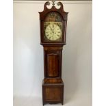 Mahogany Longcase Clock - Seen Running