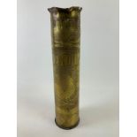 WWI Trench Art Shell Commemorating the Battle of Verdun in 21 February – 18 December 1916