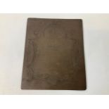 Engraved Copper Plaque - Barnstaple - 14cm x 17cm