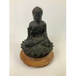 Bronze Deity - 25cm Including Plinth