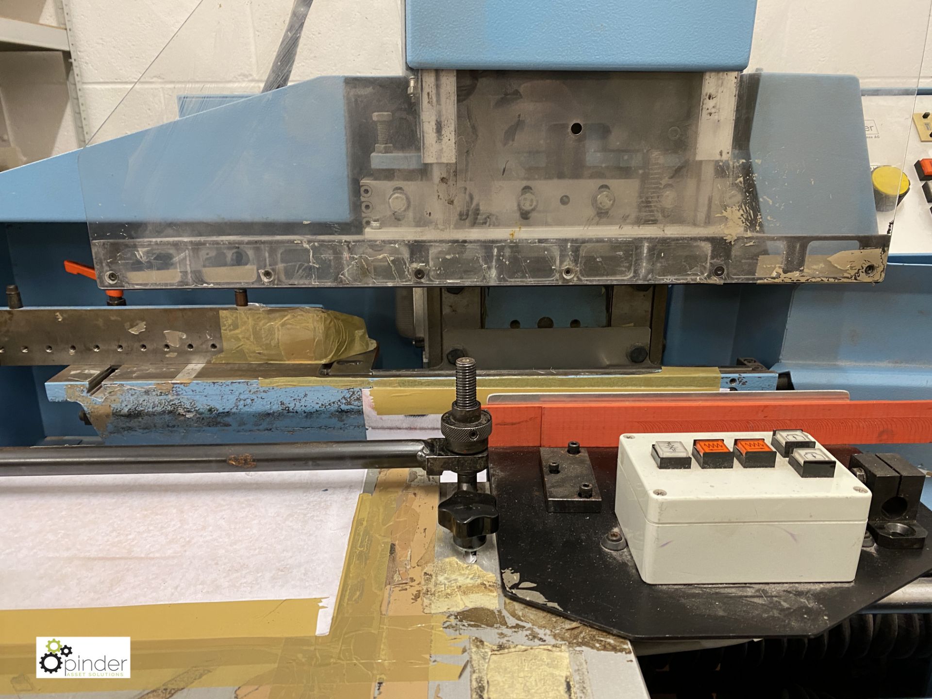 Durrer Remat 3A Index Cutting Machine, serial number 3A53, year 2004, 400volts, with spare blade - Image 8 of 32