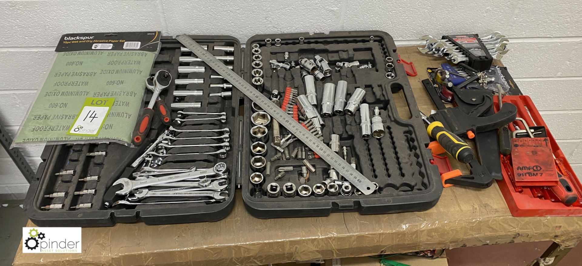 Quantity Hand Tools including sockets, spanners, Allen keys, screwdrivers, etc