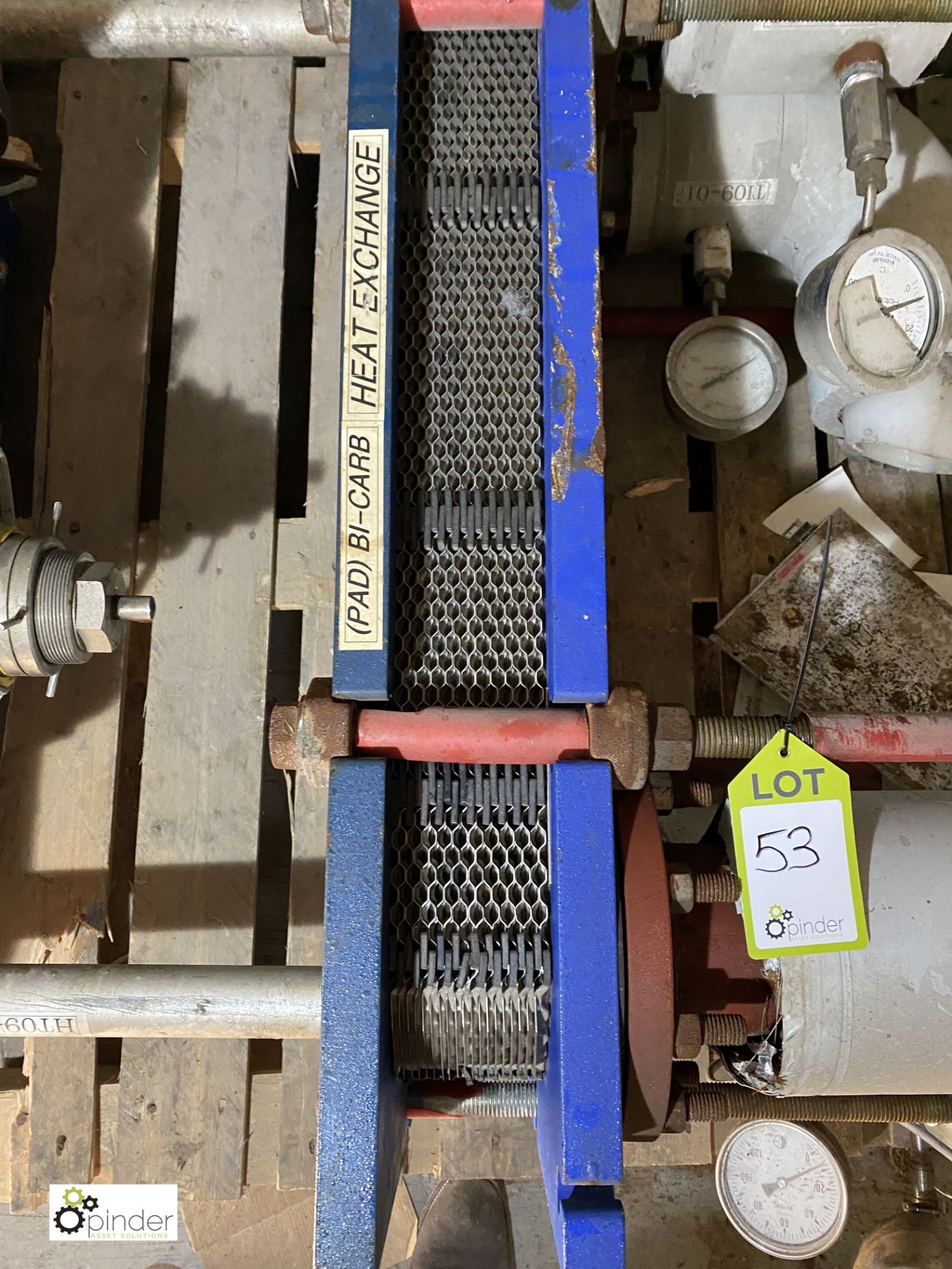 Alfa Laval Heat Exchanger Type M10-MFM, S/N 30103-41179, 20 Plates material SMO st/st 0.6mm thick, - Image 2 of 5