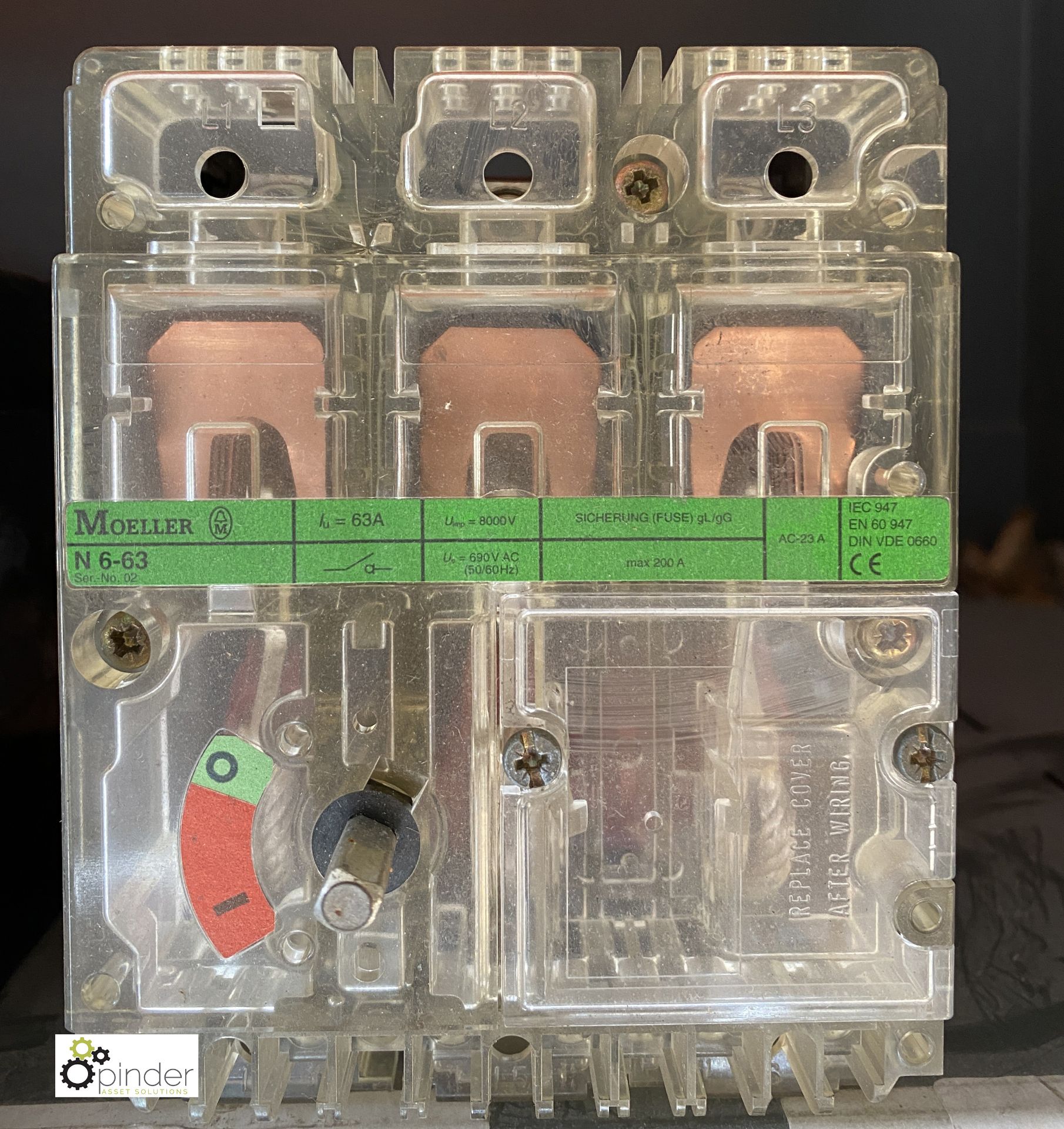 4 various Circuit Breakers (container 1) (please note there is a lift out fee of £5 plus VAT on this - Image 5 of 5