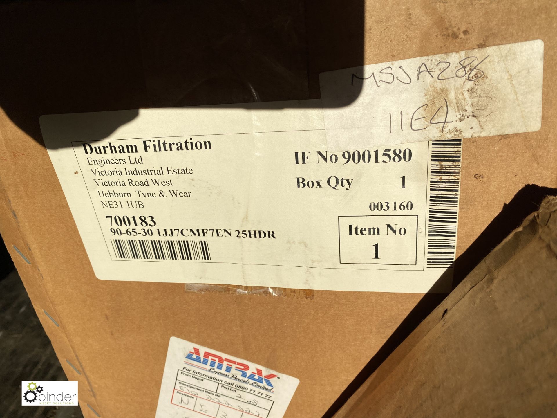 8 boxes Durham Filtration 700183 Filter Units, boxed and unused (container 1) (please note there - Image 2 of 4