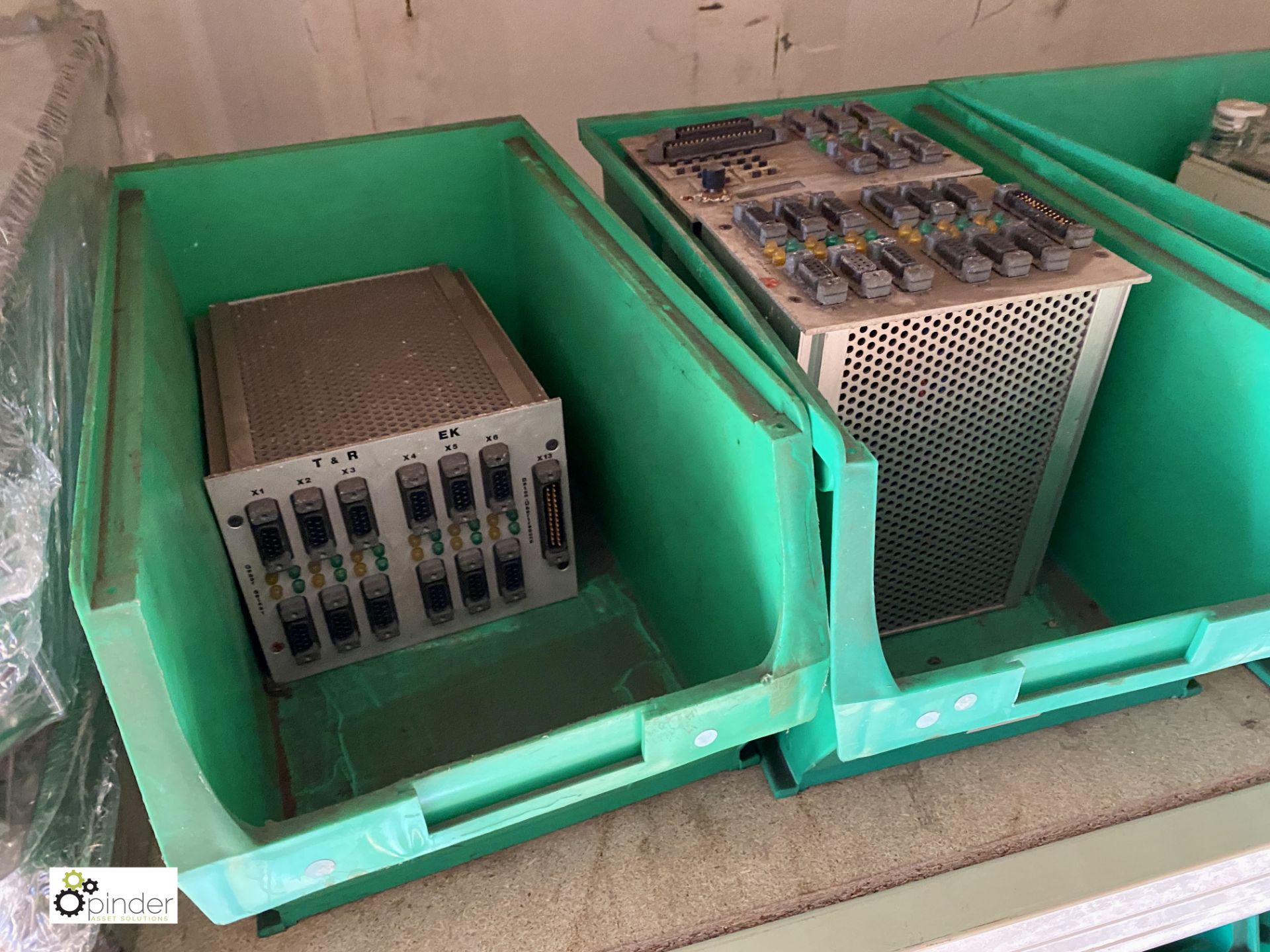 Quantity various Fuse Switches, Circuit Breakers and Isolation Boxes, to 4-shelf rack (container - Image 3 of 13