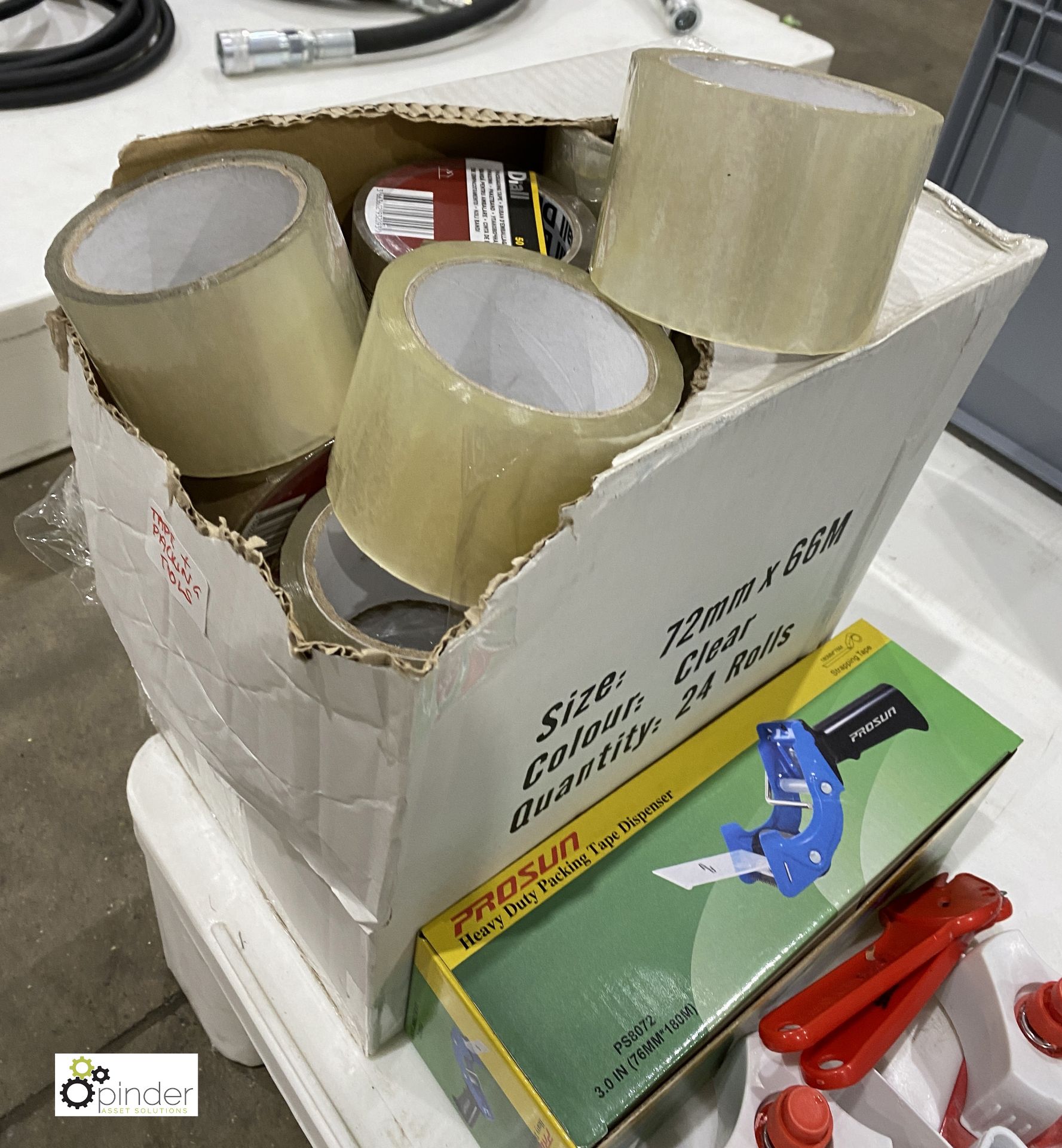 Quantity Adhesive Tape and 5 Hand Tape Dispensers - Image 2 of 3