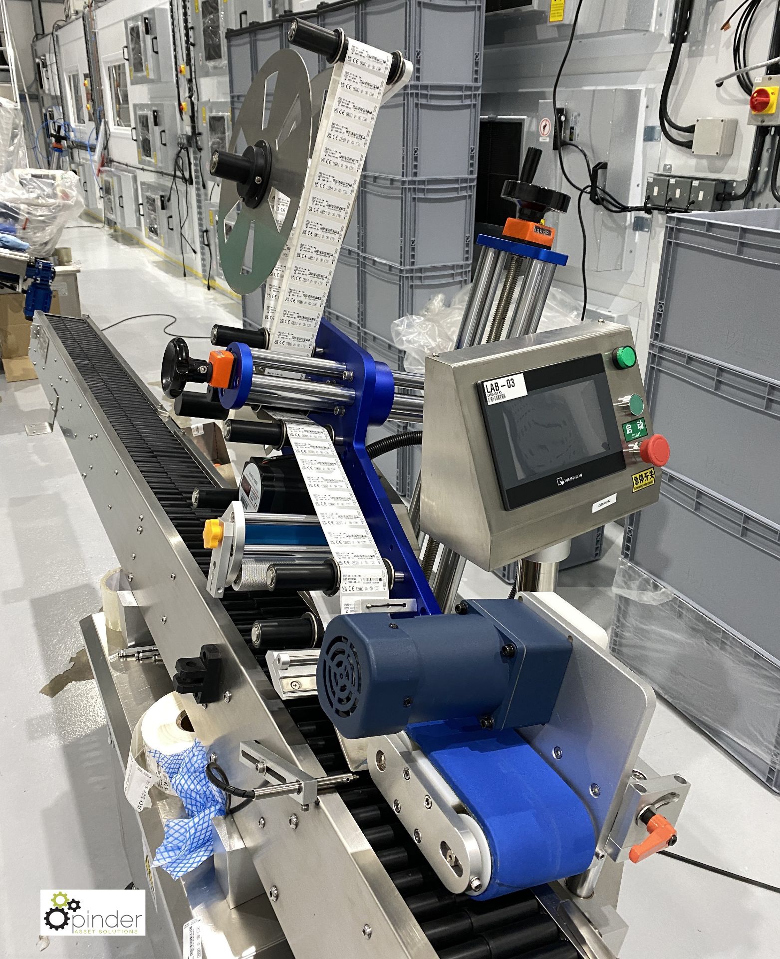 Brightwin Packaging Machinery Co Ltd BWL stainless steel Labeller for use applying labels to - Image 11 of 13