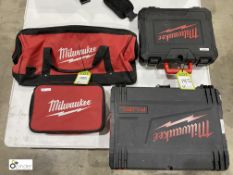 4 various Milwaukee Tool Cases