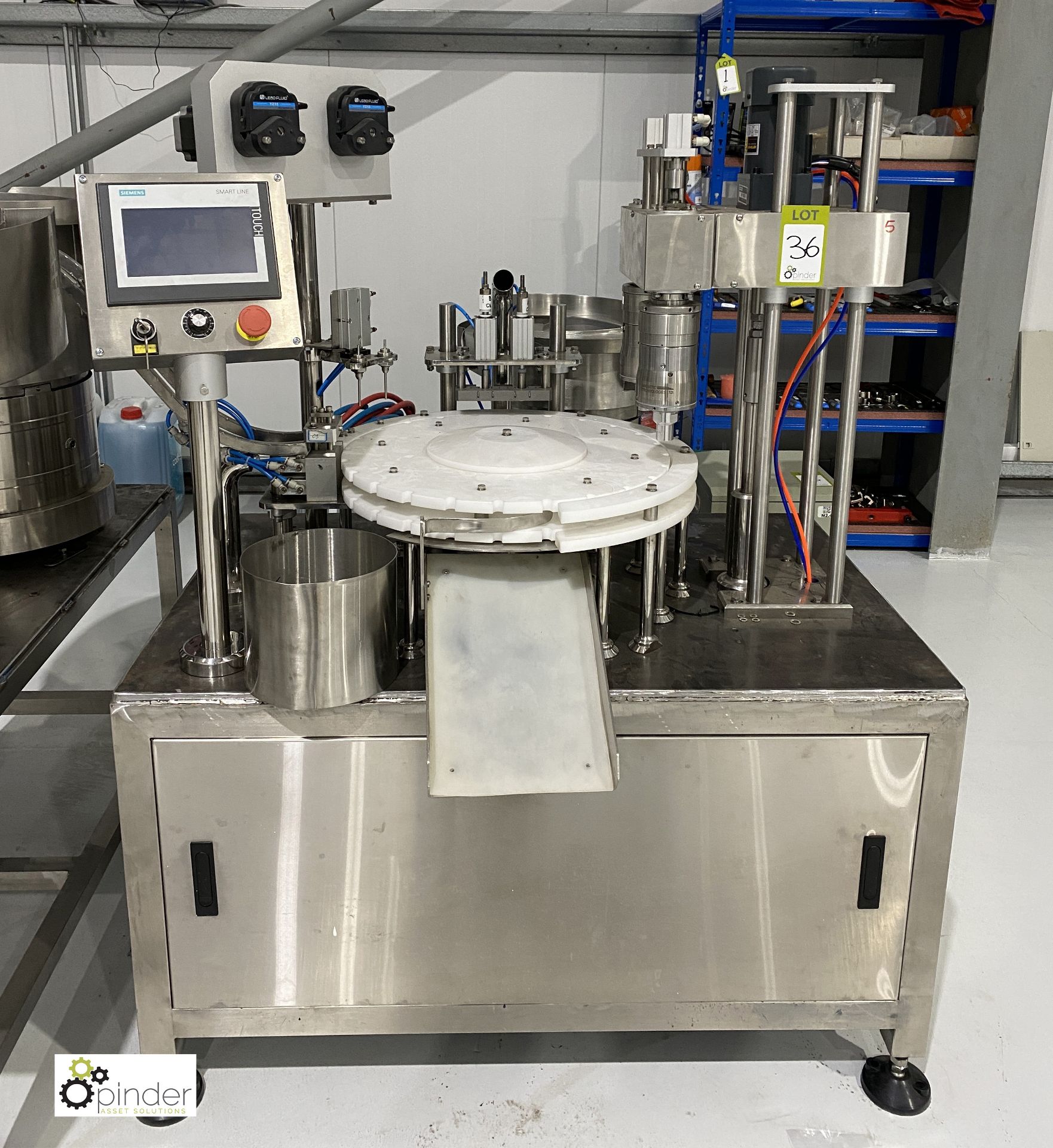 Brightwin Packaging Machinery Co Ltd BW-G 24-station Test/Vape Tube Filling Machine, capacity 3200 - Image 2 of 14