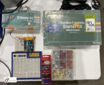 Elegoo 37 Sensor Kit, Uno R3 Project Starter Kit and quantity Electric Connectors, etc