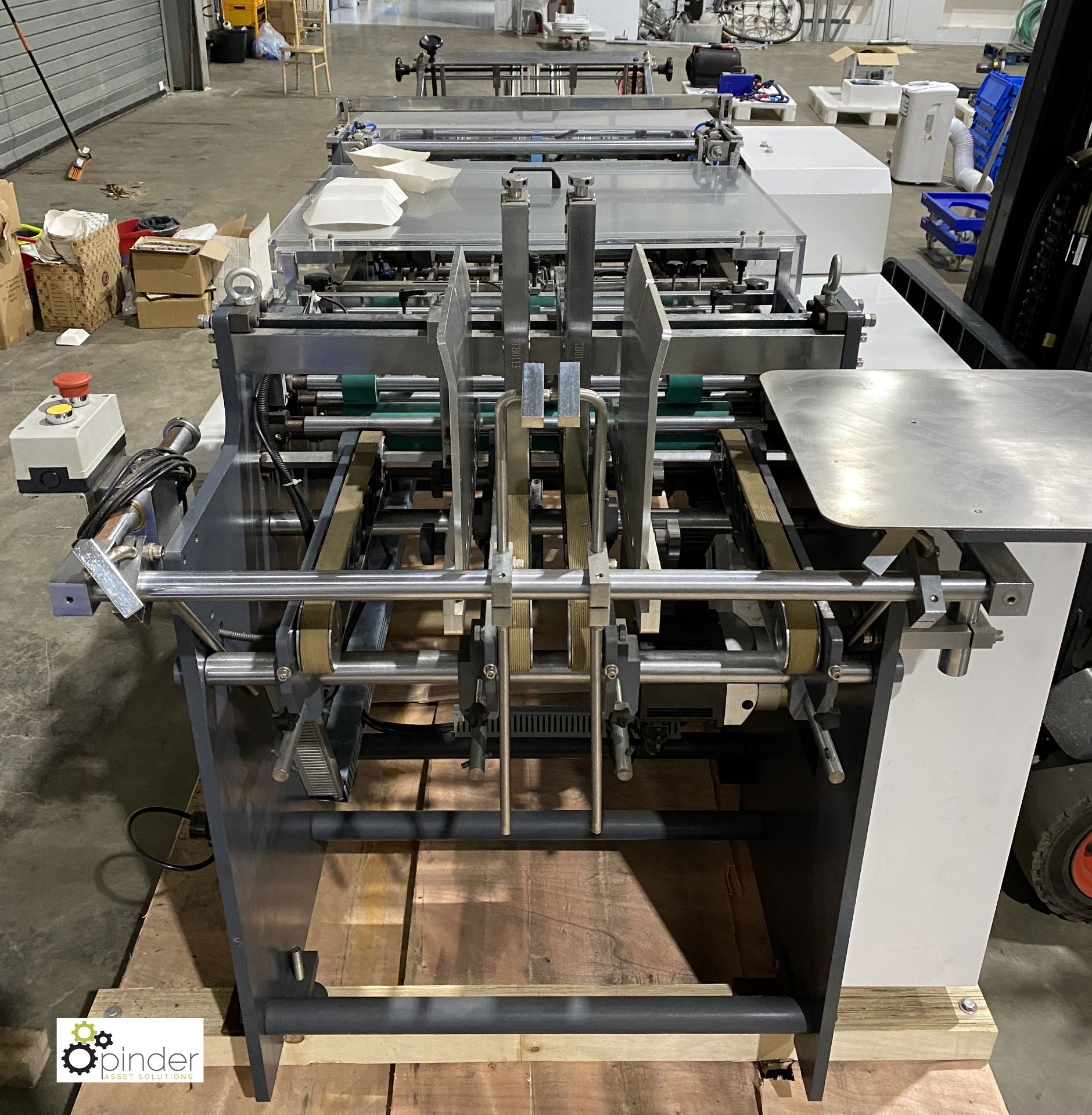 Zhejiang Guohao QH-9905 Paper Box/Tray Forming Machine, year 2019, serial number QC19SC0910 - Image 11 of 17