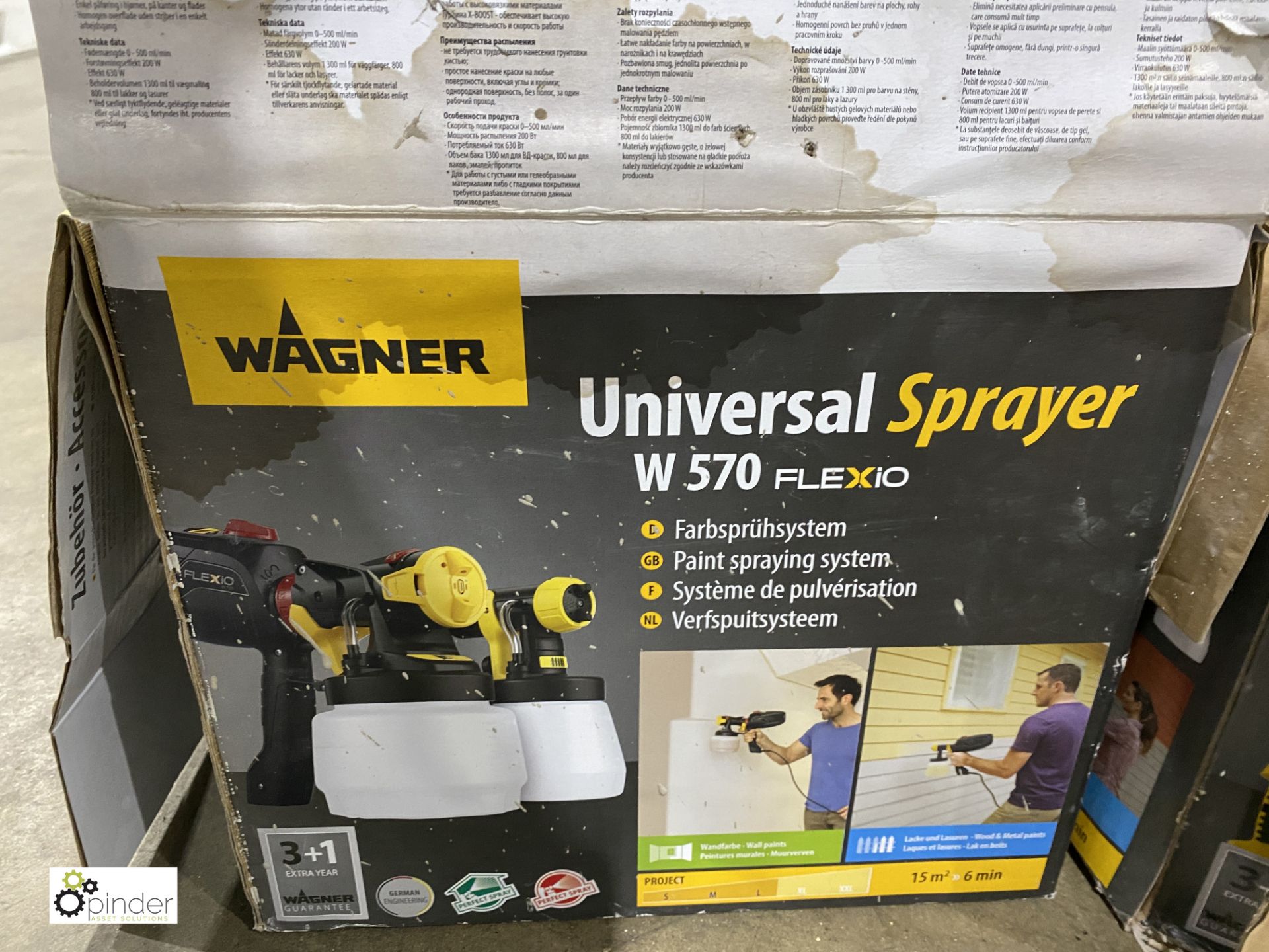 Wagner W690 Flexio Universal Sprayer - Image 4 of 5