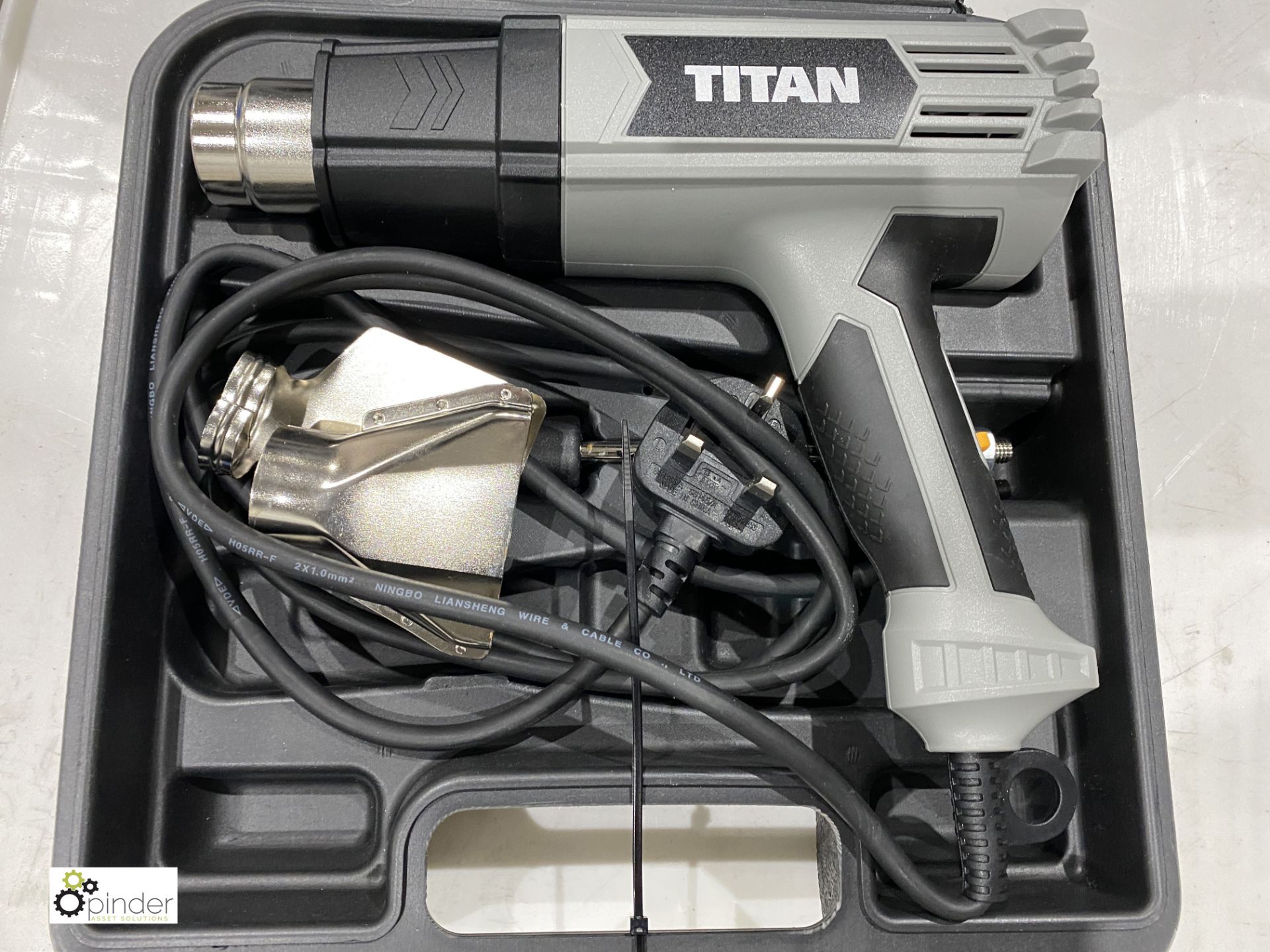 Titan TTB773HTG Heat Gun, 2000w, 240volts, with case