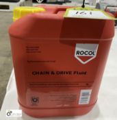 Container of Rocol Chain and Drive Fluid, 5litres