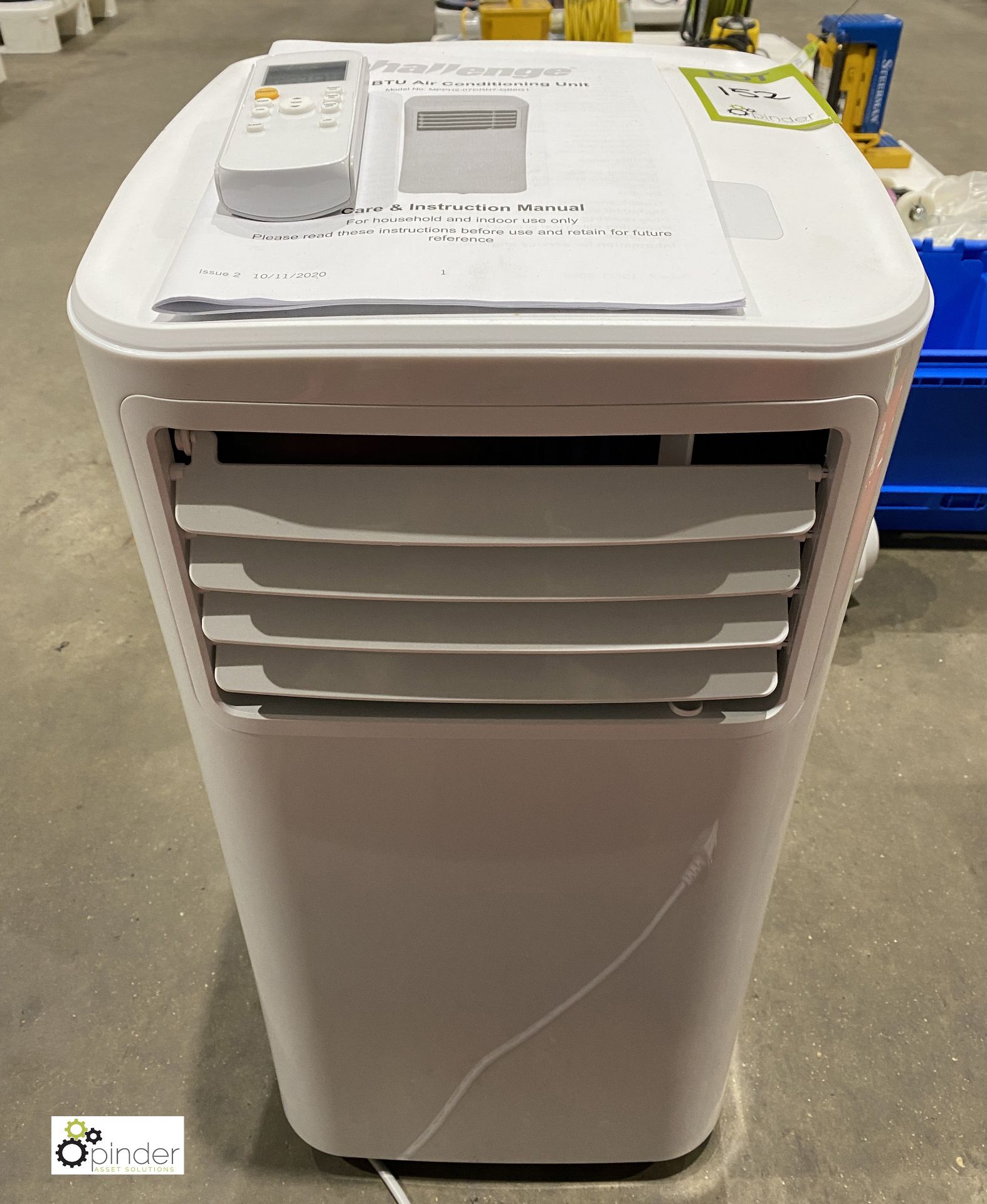 Challenge 7000BTU portable Air Conditioning Unit, 240volts, with remote