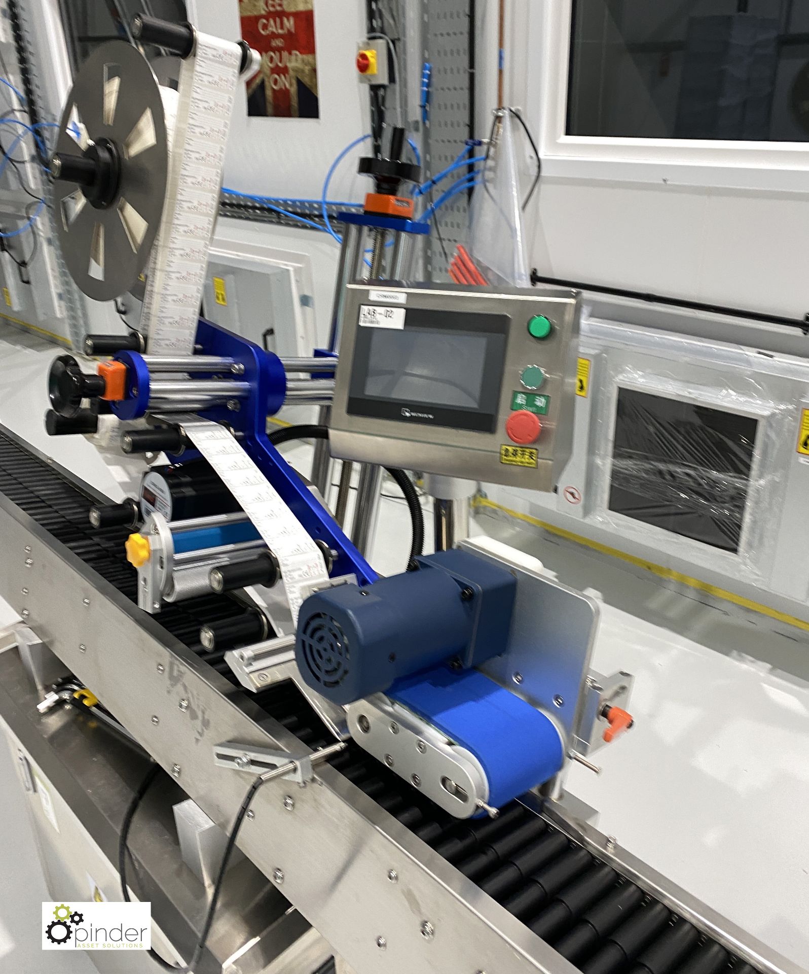 Brightwin Packaging Machinery Co Ltd BWL stainless steel Labeller for use applying labels to - Image 4 of 10