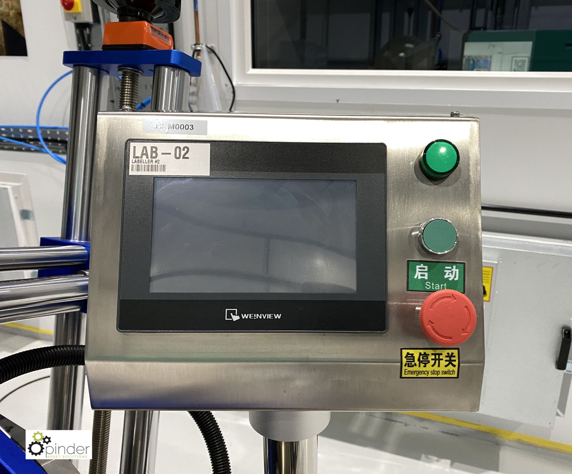 Brightwin Packaging Machinery Co Ltd BWL stainless steel Labeller for use applying labels to - Image 5 of 10