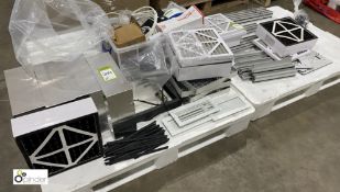 Quantity various Air Filters, Housings, Grills, Cable, (please note pallet is NOT included)