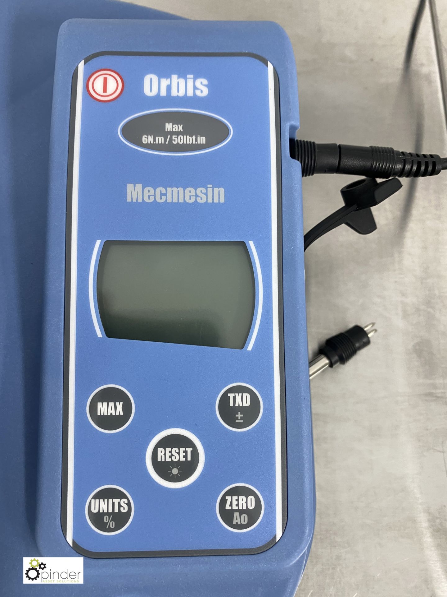 Mecmesin Orbis Cap Torque Tester, max 6N.m/50lb/in - Image 3 of 4