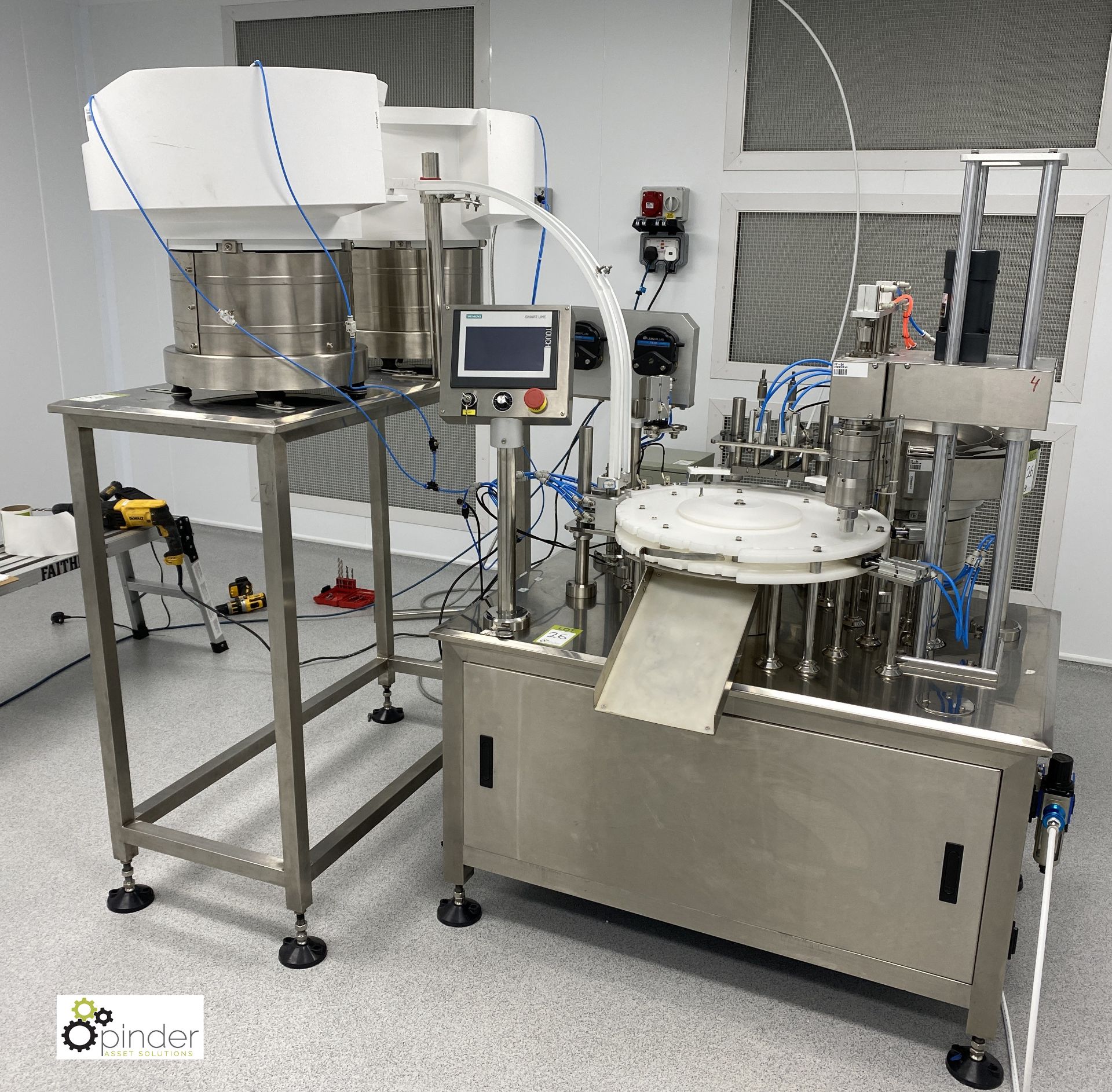 Brightwin Packaging Machinery Co Ltd BW-G 24-station Test/Vape Tube Filling Machine, capacity 3200