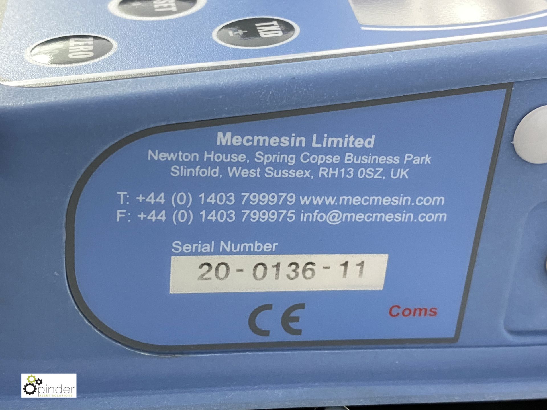 Mecmesin Orbis Cap Torque Tester, max 6N.m/50lb/in - Image 4 of 4