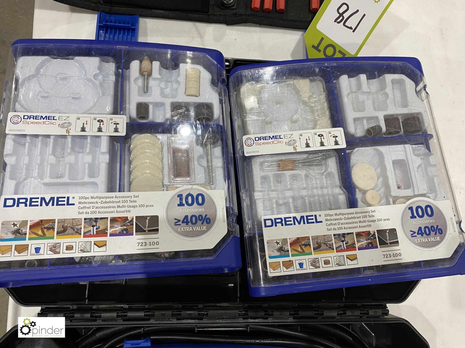 Dremel 3000 Hand Polisher, 240volts, with case and 2 part sets Accessories - Image 3 of 3