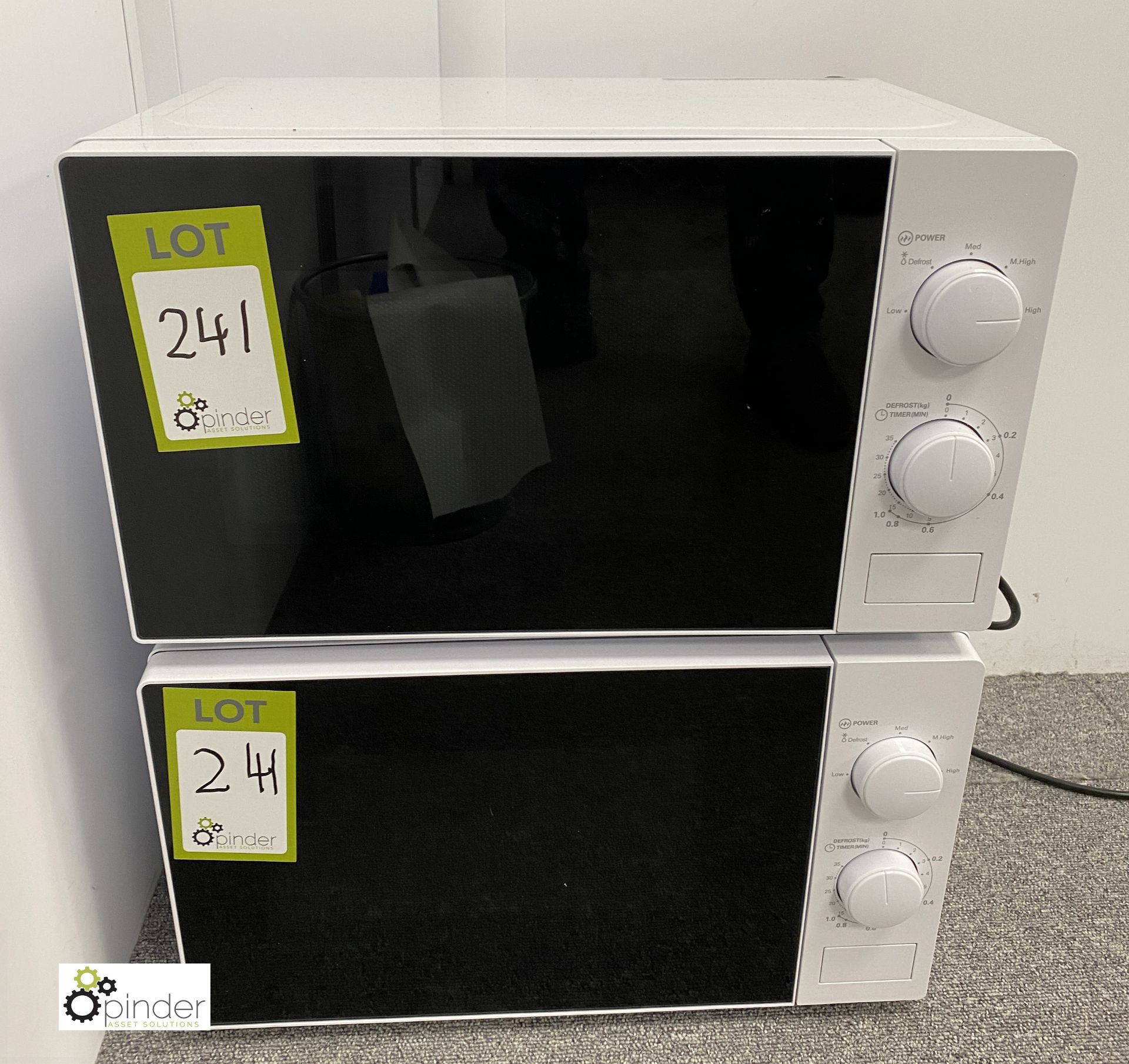 2 Tesco Microwave Ovens, 240volts