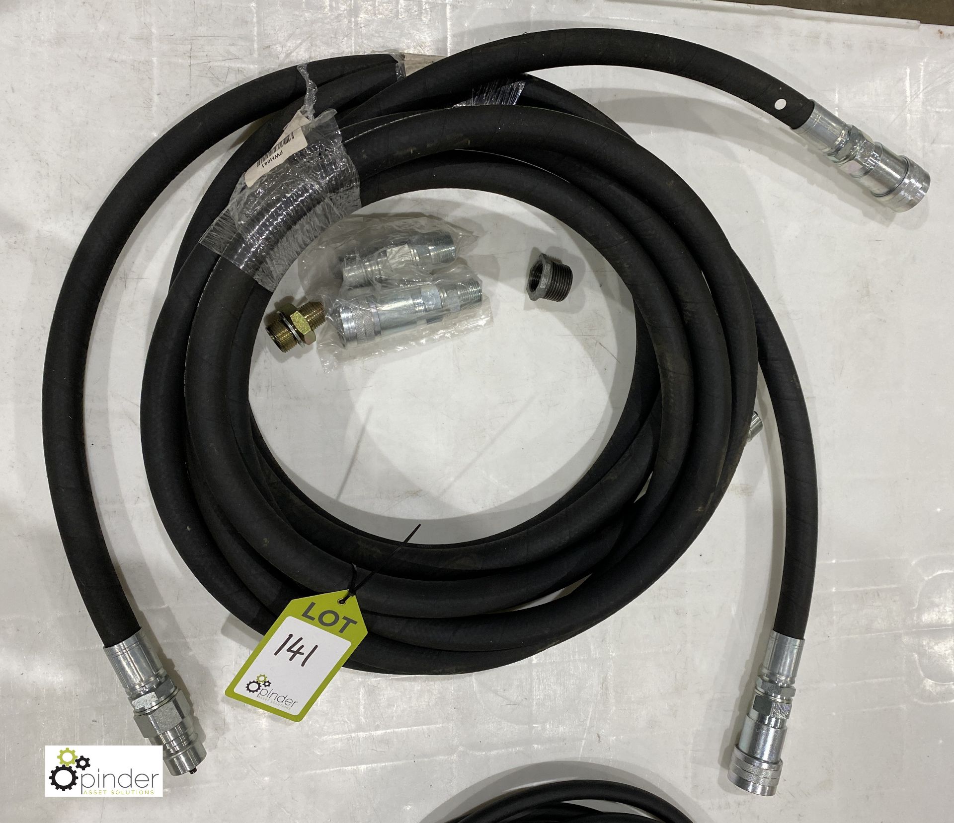 2 rolls Polyhose PH253 ¾in Hose with connectors, unused