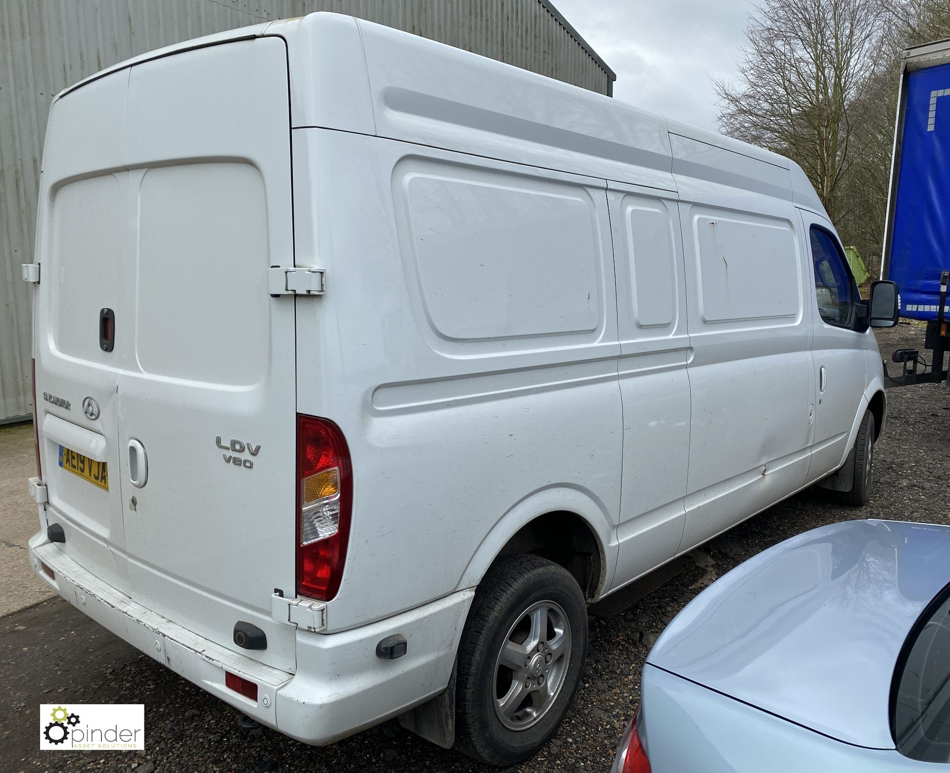 LDV V80 L2H2 Panel Van, with side door, Registration: AE19 VJA, Date of Registration: 18 July - Image 4 of 16