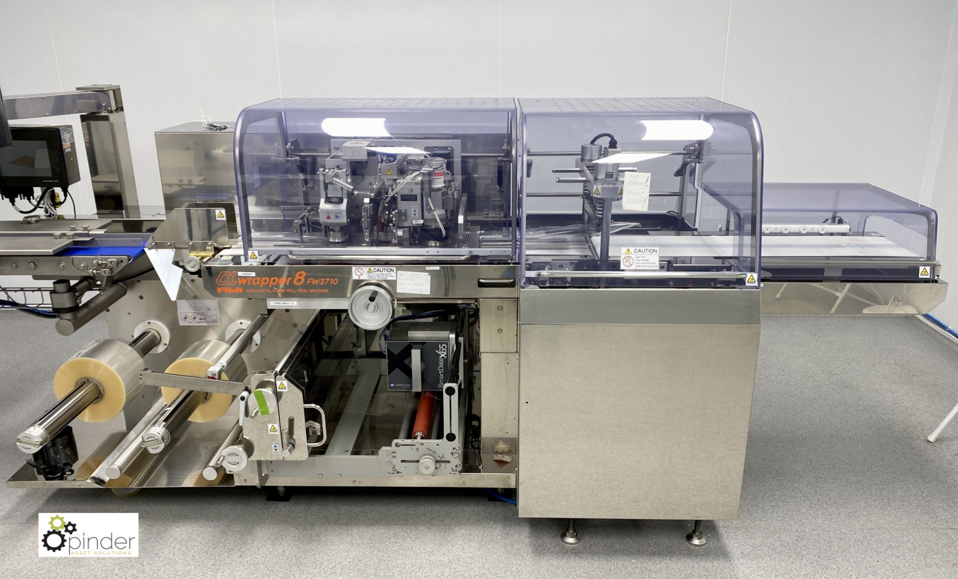 Fuji FW3710BS/B8 high speed horizontal Form Fill Seal Machine, serial number 010308, year October - Image 3 of 24