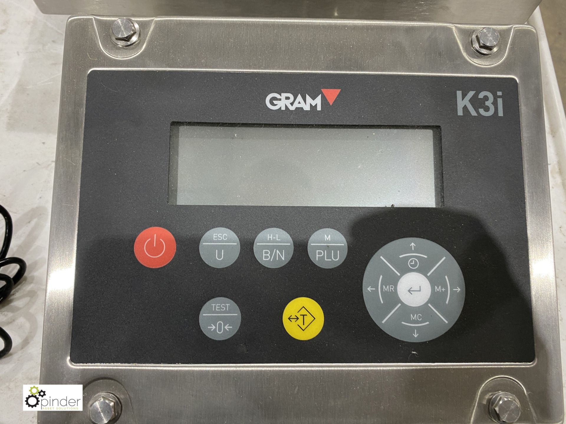 Gram Platform Scale, 300mm x 240mm, with Gram K3I digital readout - Image 3 of 4