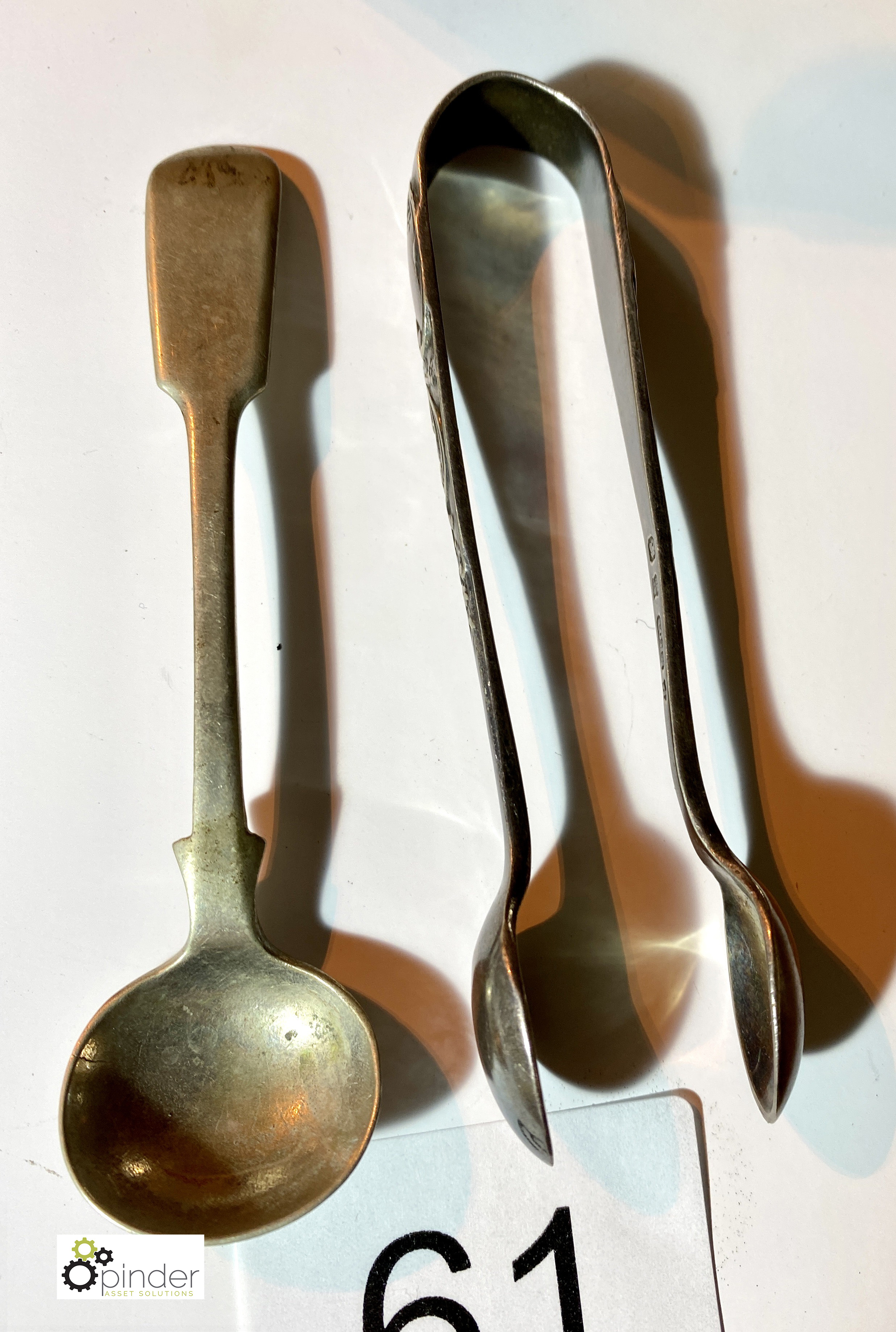 Sugar Spoon and Tongs (location: Wakefield / collection: Monday 7 March)